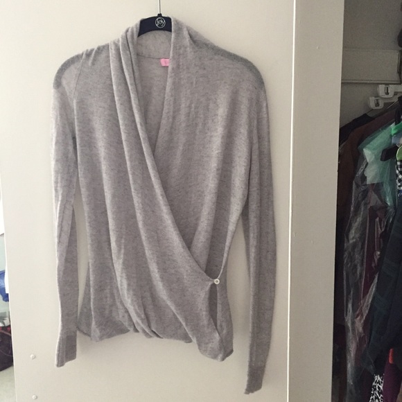 Lilly Pulitzer Sweaters - Lilly Pulitzer Cashmere Blend Wrap Sweater